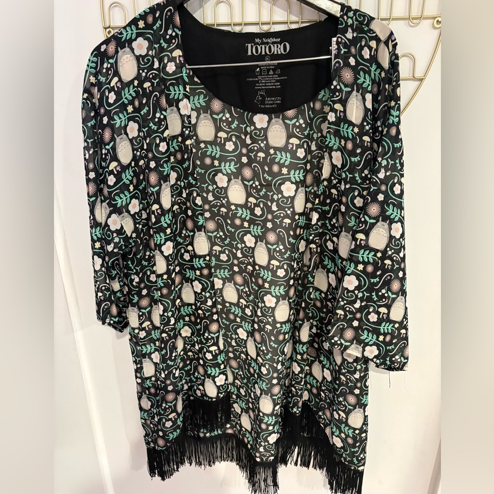My Neighbor Totoro Garden Girls Kimono Fringe XL Her Universe